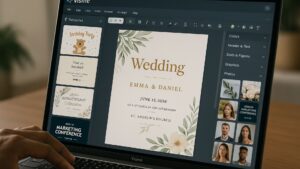 Crie convites profissionais com o Visme!