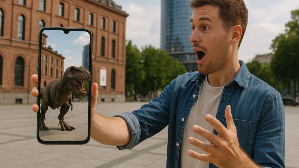Crie vídeos mágicos com objetos 3D usando o Leo AR Camera – Baixe grátis!