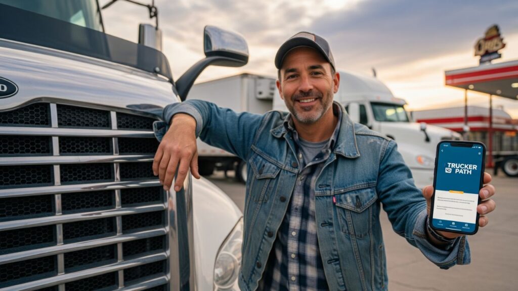 Trucker Path: O App que Encontra Vagas, Diesel e Rotas Seguras