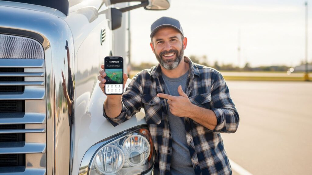 Hammer: Truck GPS & Maps; Navegação Grátis feita pela Comunidade