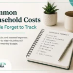 Common Household Costs People Forget to Track