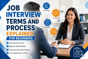 Job Interview Terms and Process Explained for Beginners