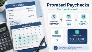 Prorated Paychecks: How to Calculate Your First Check When Starting a Job Mid-Month